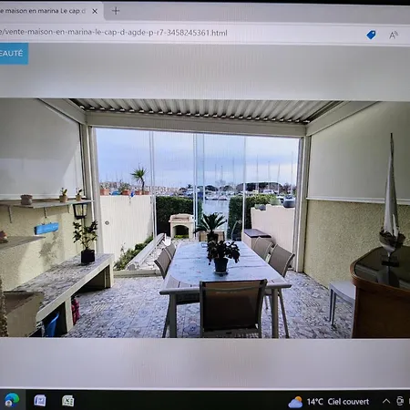 Charmante Maison Bord De Avec Vue Sur Le Port Ferienhaus *
